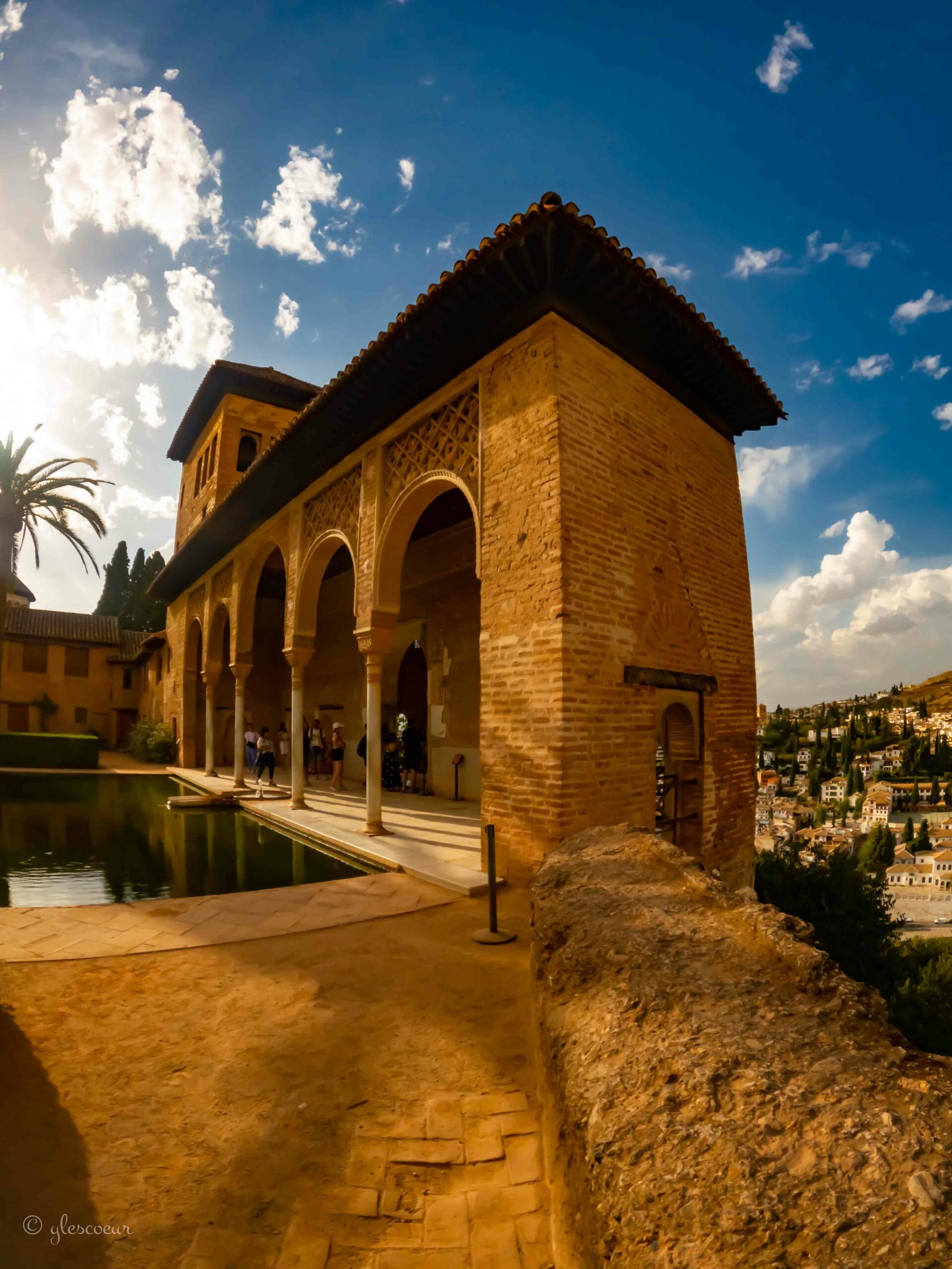Alhambra - Palais mur